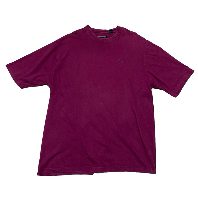 Greg norman maroon tee