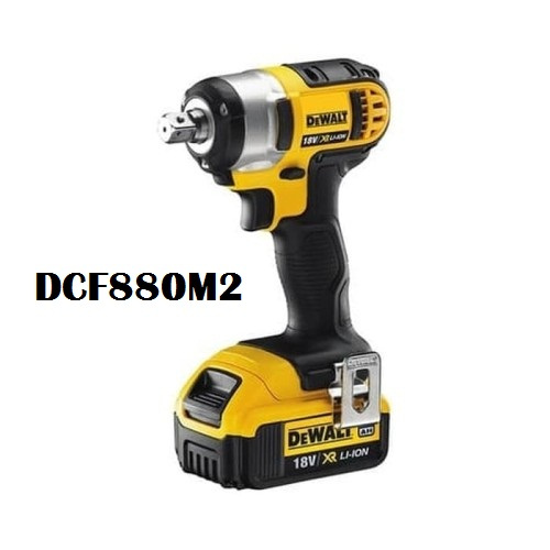 Dewalt 18V XR Li-Ion Impact Wrench 4.0Ah DCF880M2-KR