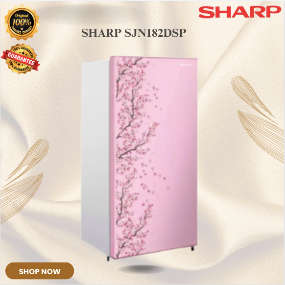 SHARP KULKAS 1 PINTU SJN182DSP 157 L/SJN-182DSP/SJN 182DSP/SHARP KULKAS 1 PINTU/ ORIGINAL BERGARANSI