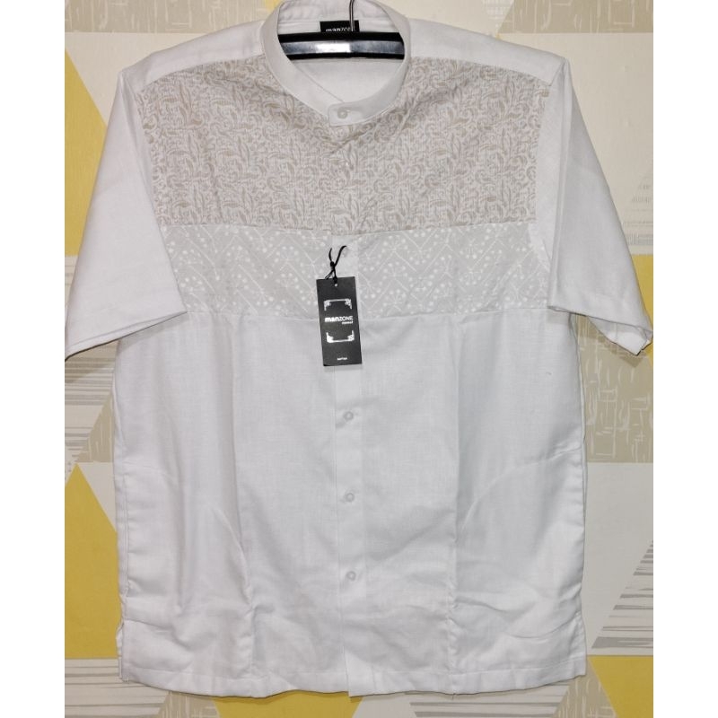 Koko Pendek Pria MANZONE original size S (LD 104cm)