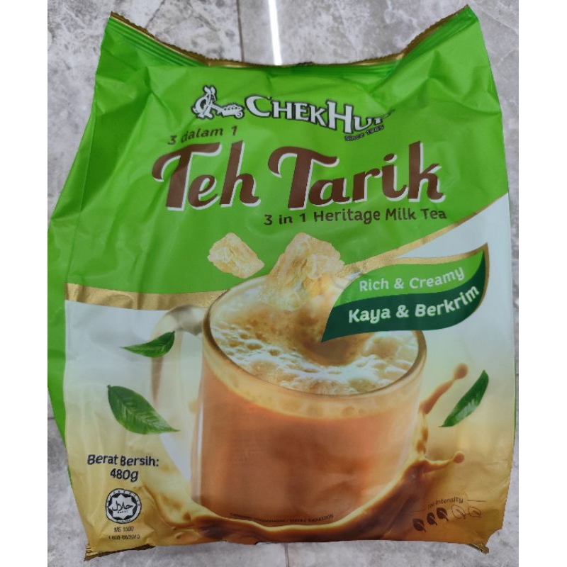 

Chek Hup Teh Tarik 3in1 Rich & Creamy with Rock Sugar