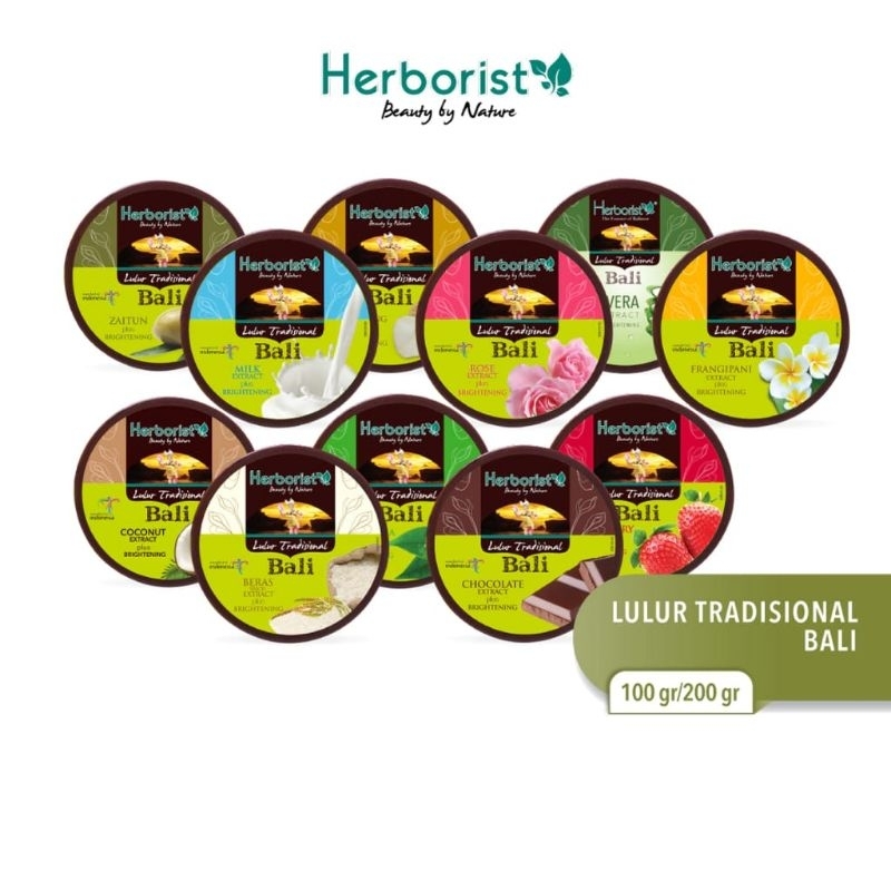 Herborist Body Scrub | Lulur Tradisional | Lulur Herborist