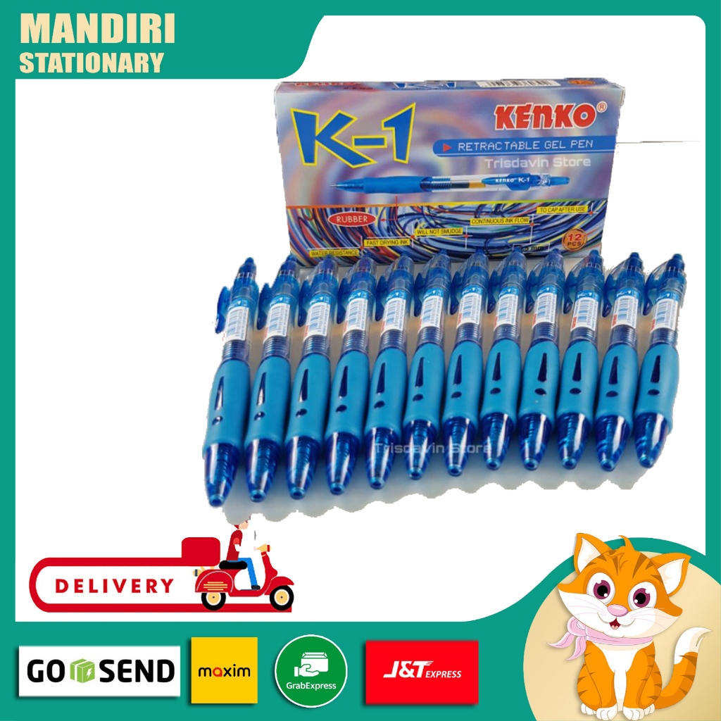 

Pena KENKO Gel K1 0.5mm BIRU