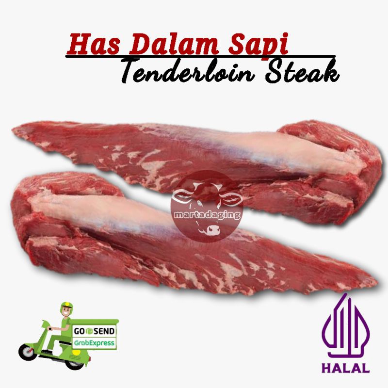 

TERLARIS DAGING SAPI HAS DALAM LOKAL / TENDERLOIN / STEAK