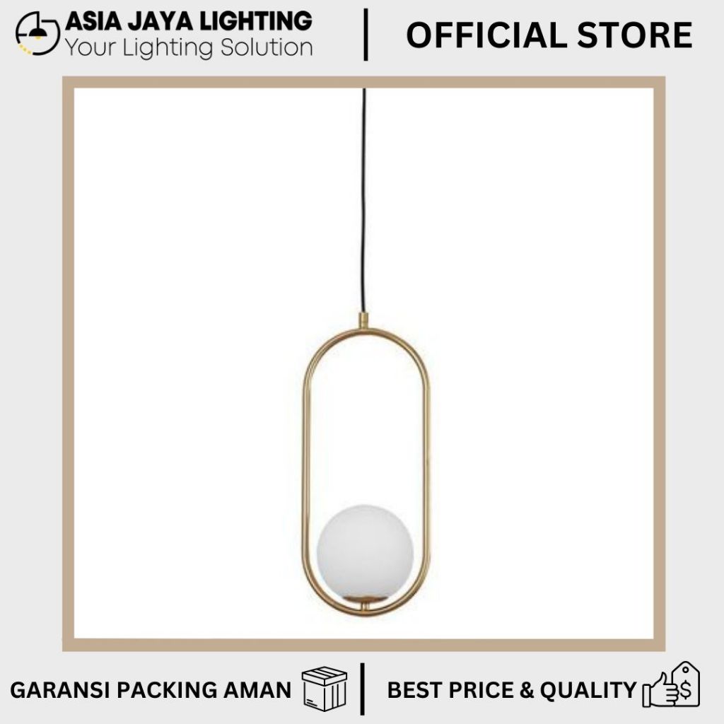 LAMPU GANTUNG PENDANT / LAMPU GANTUNG CABANG 1 / PENDANT LIGHT / LAMPU PENDANT MINIMALIS / LAMPU GAN