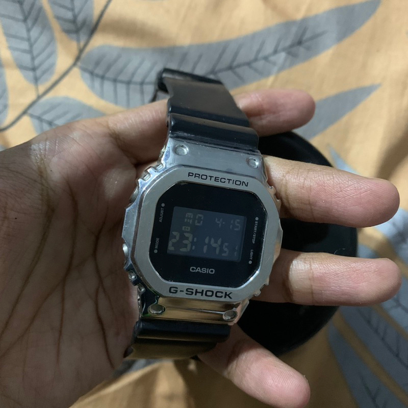 gshock gm 5600 second like new