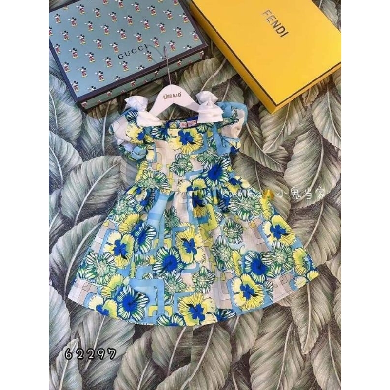 Dress King Kid Anak Cewek Perempuan Import