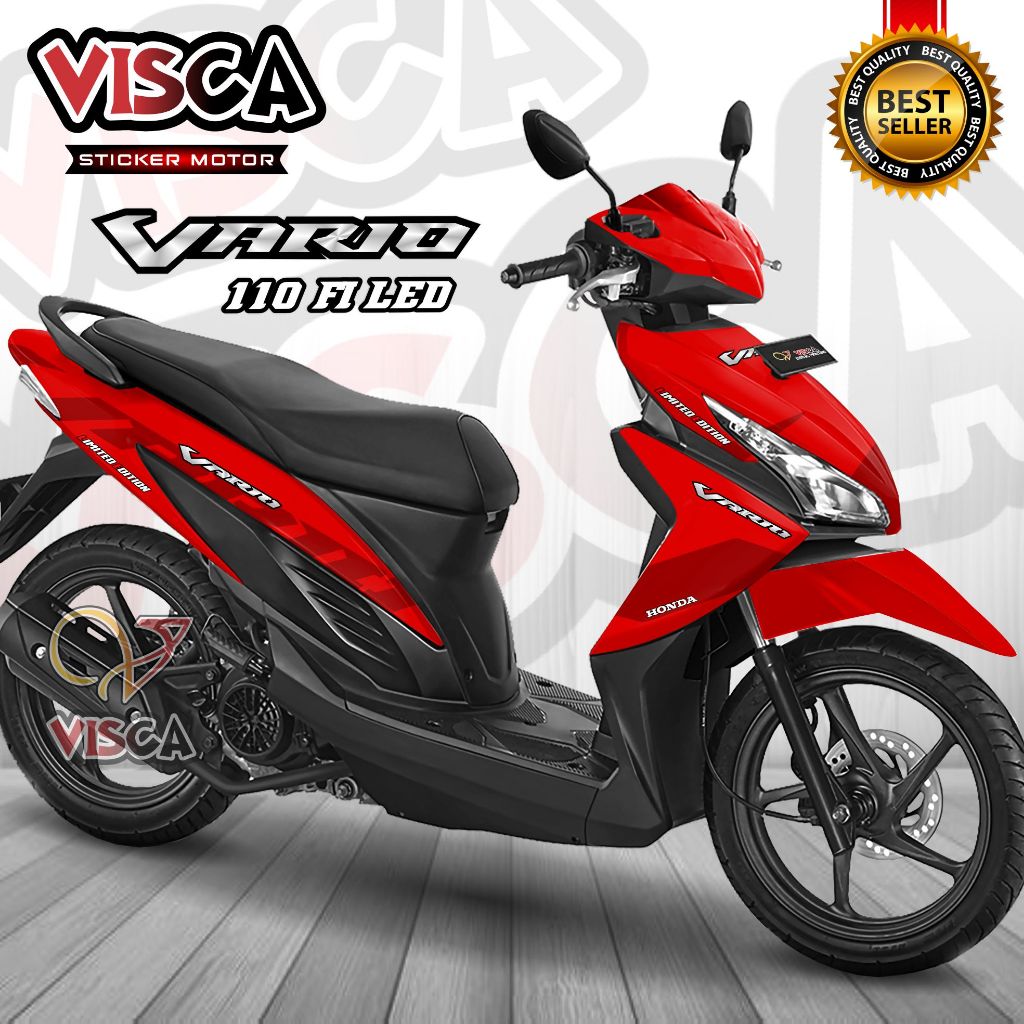 Decal Vario 110 Fi Led Full Body Stiker Vario 110 Fi Led Full Body Striping Vario 110 Fi Led Full Bo