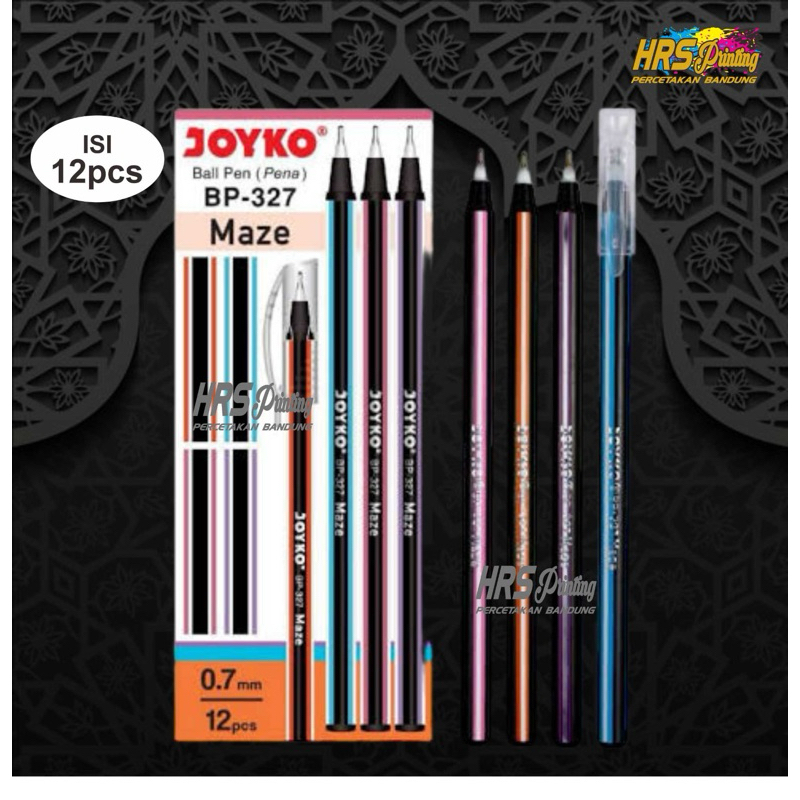

1Lusin Ball pen Pulpen Pena Bp-327 Pena Joyko