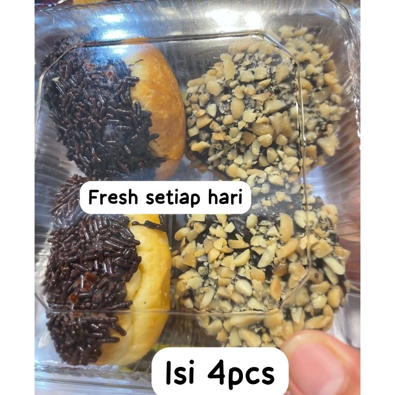 

donut mini homemade 1 kotak isi 4