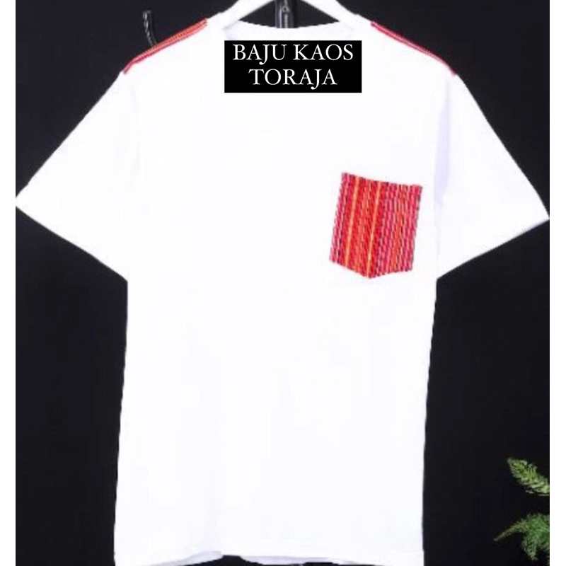 BAJU KAOS TORAJA PUTIH