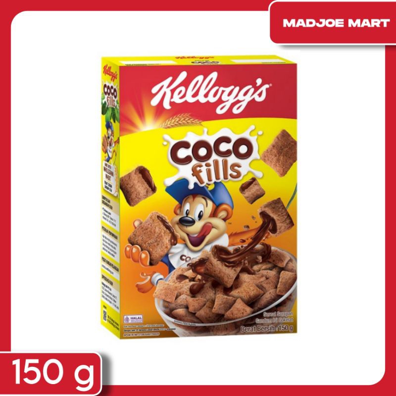 

Kellogg's Coco Fills Sereal Gandum isi cokelat Kemasan box 150 g