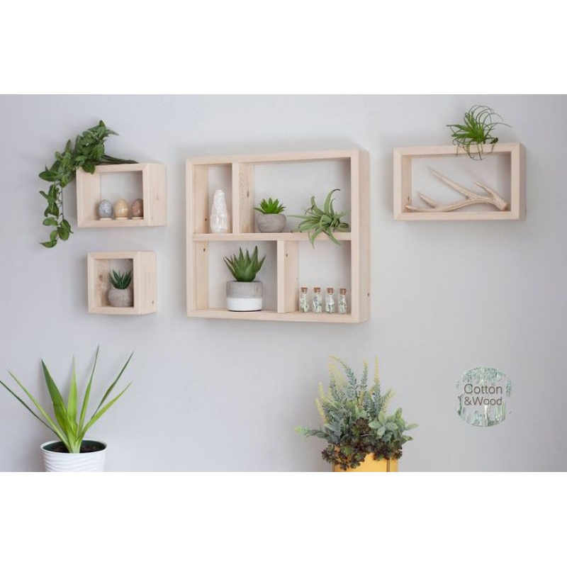 RAK DINDING KAYU JATI BELANDA