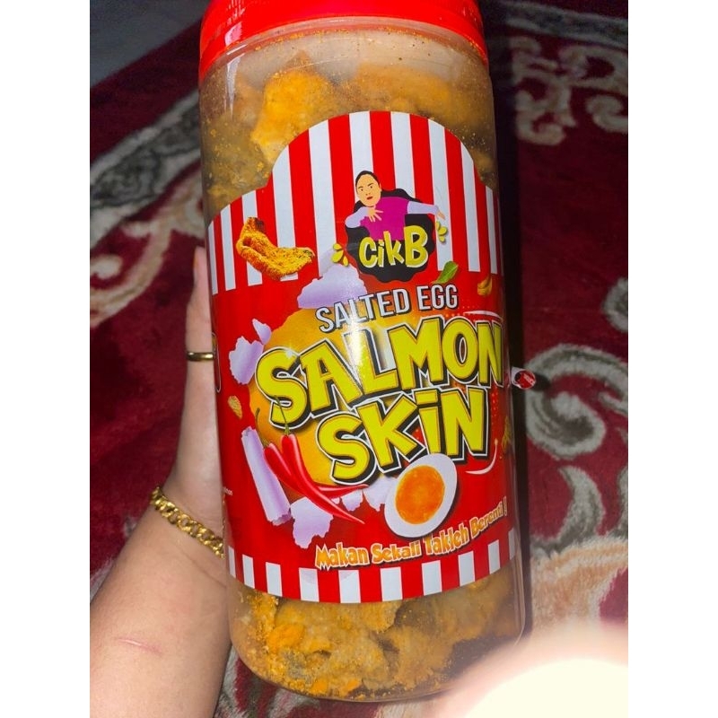 

[Ready Stock SIAP KIRIM] Salmon Skin Salted Egg by CikB (Dato Seri Vida)