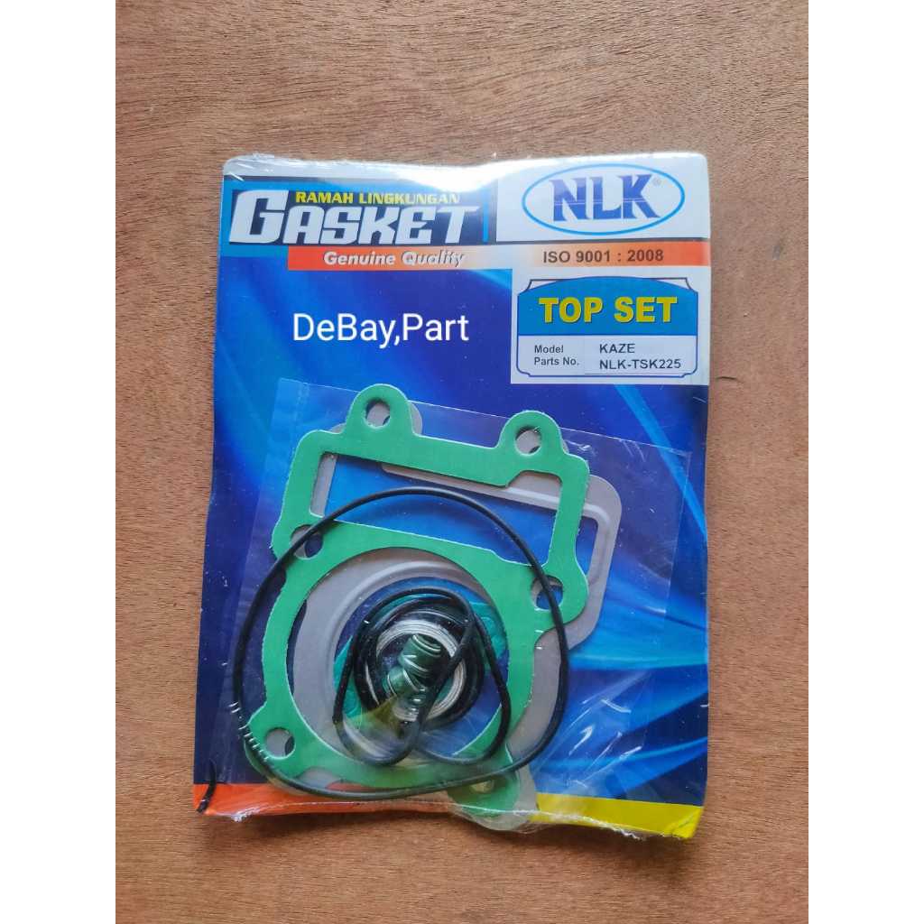 NLK KAZE TOPSET TOP SET MOTOR R PAKING GASKET KIT ASSY KARET SEAL KLEP