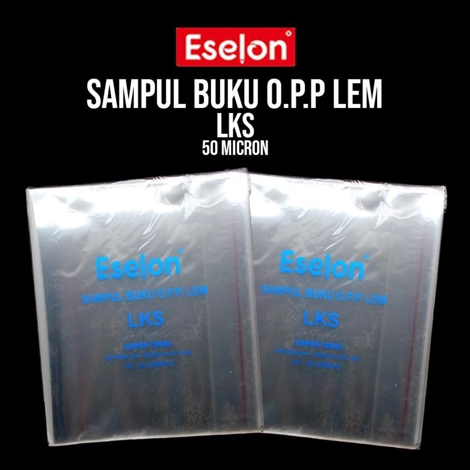 

Super Unik 1 Pack ESELON Sampul Buku Bening LKS 5 micron isi 25 pcs