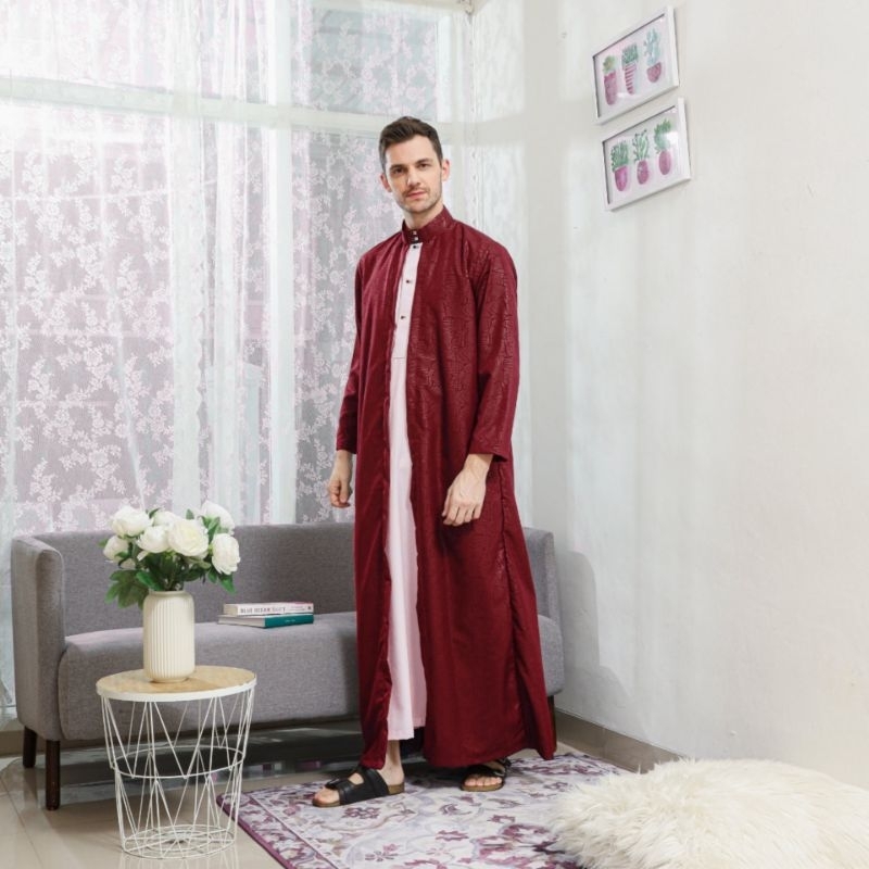 BEST SELLER JUBAH GAMIS PRIA LENGAN PANJANG MEWAH GAMIS ARAB LUARAN PREMIUM MOTIF TERBARU JUBAH