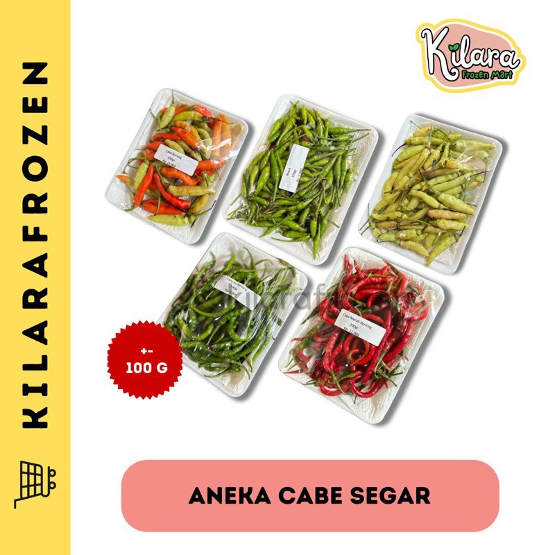

Cabe Merah Hijau Keriting / Rawit Merah Hijau / Cabe Setan / Cabe Burung / Cabe Lombok / Cabe Segar