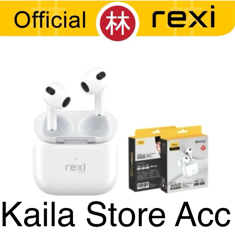 TWS Rexi WA03 Pro / TWS Rexi WA08 Pro Headset Bluetooth TWS WA08 / WA03