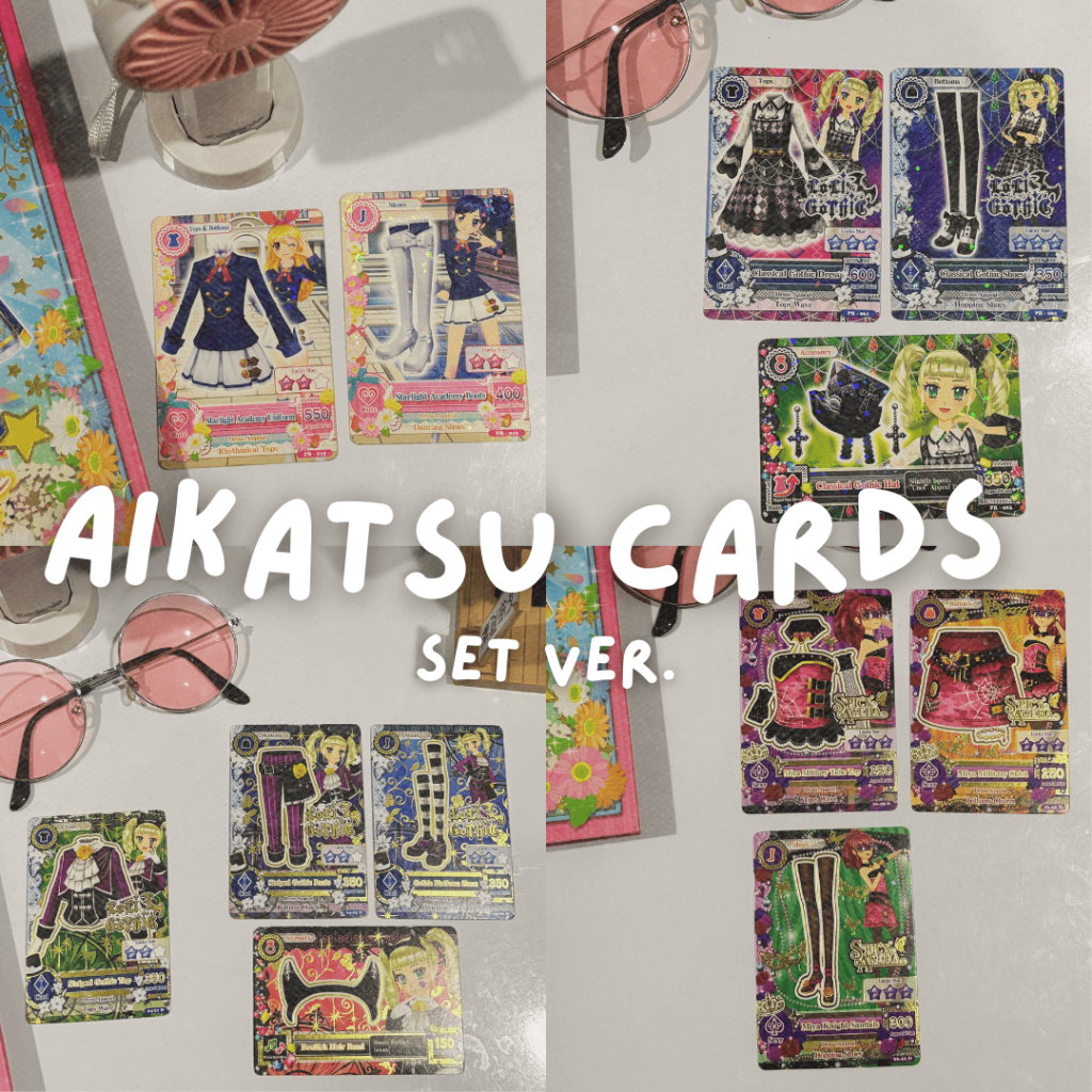 [SET] Kartu Aikatsu/ Aikatsu cards