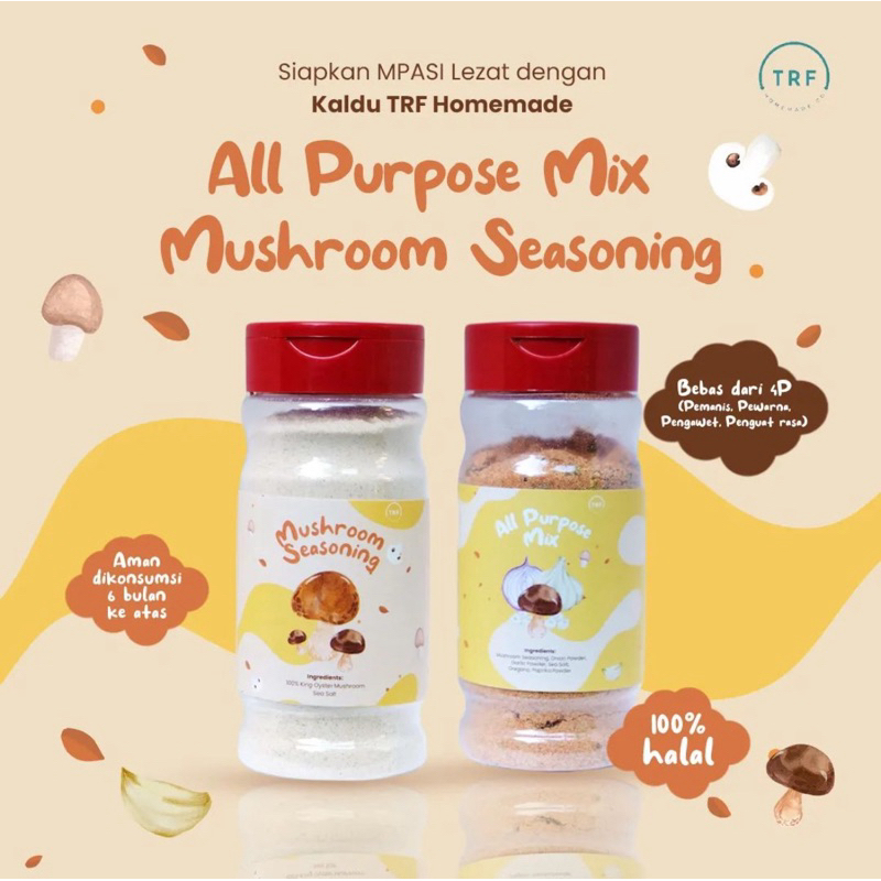 

Kaldy Bubuk Non MSG by TRF Homemade | Mushroom Seasoning | All Purpose Mix
