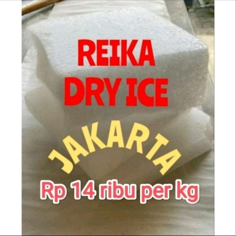 

Dry ice dry es es Kering Biang es Rp 13,975 per kg