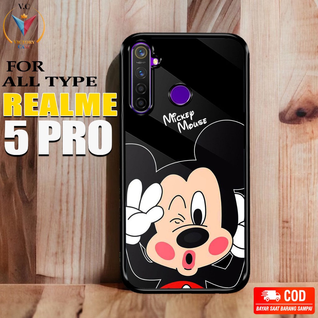 Case REALME 5 PRO Terbaru - Auto Case [ DSNY ] Kesing REALME 5 PRO  - Case Hp - Casing Hp - Hardcase