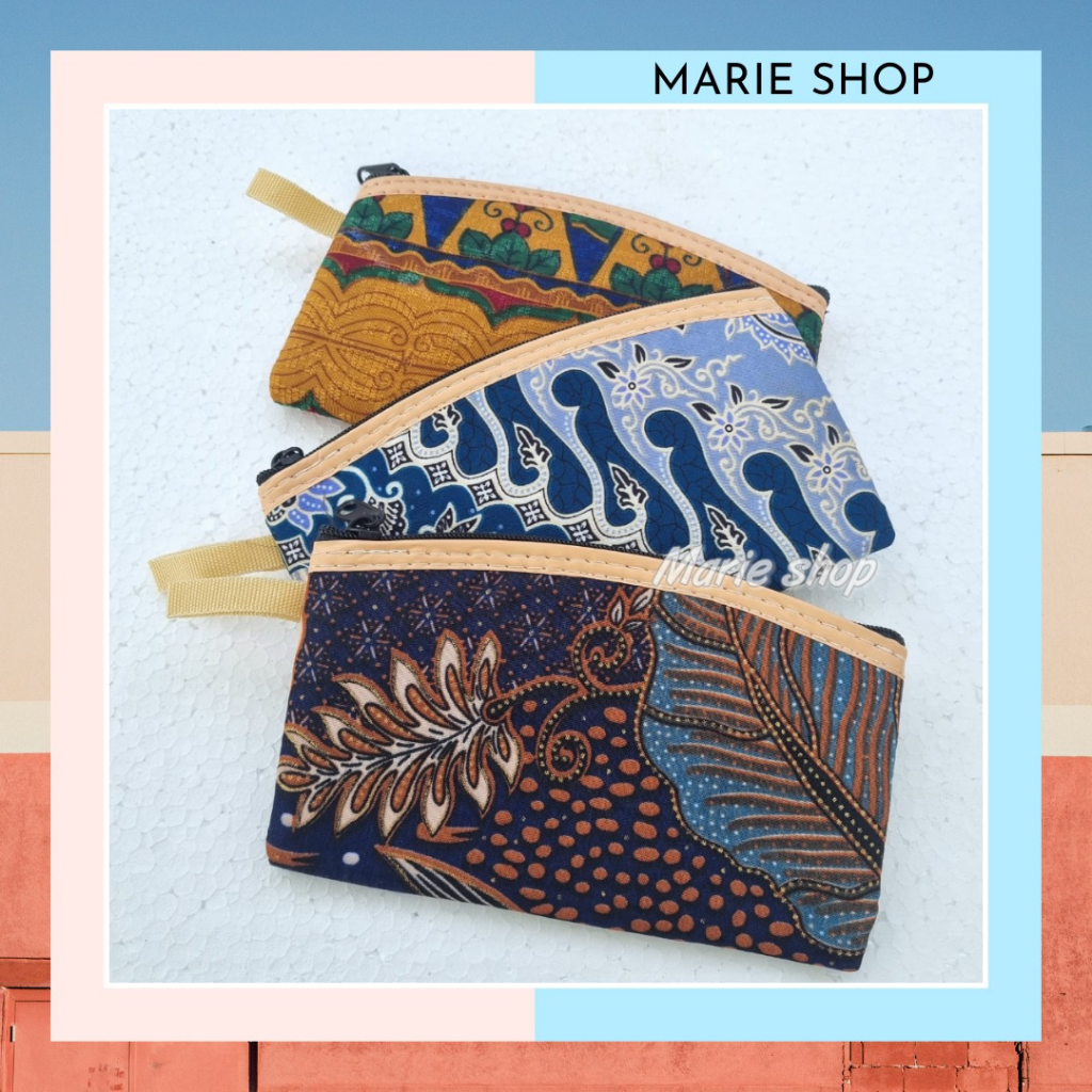 DOMPET BATIK / SOUVENIR POUCH DOMPET BATIK / SOUVENIR PERNIKAHAN WEDDING