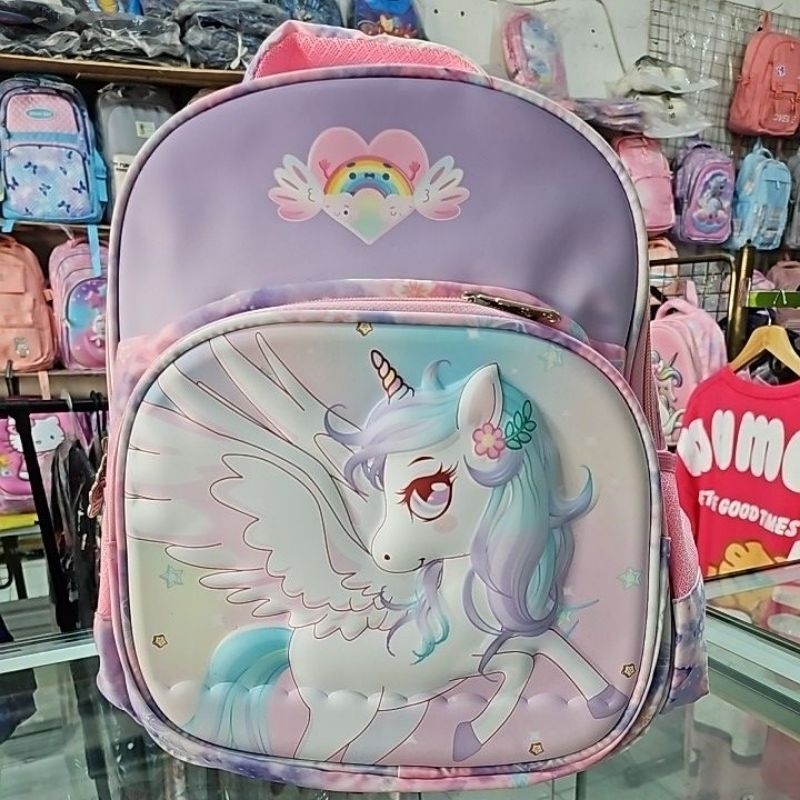 TAS RANSEL ANAK PEREMPUAN TK UNICORN HSD