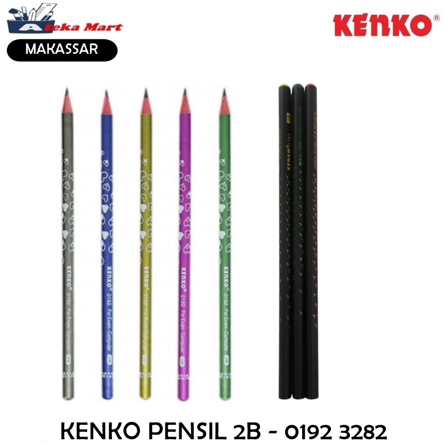 

[1PCS] KENKO PENSIL 2B 0192 - 3282 EXAM GRADE