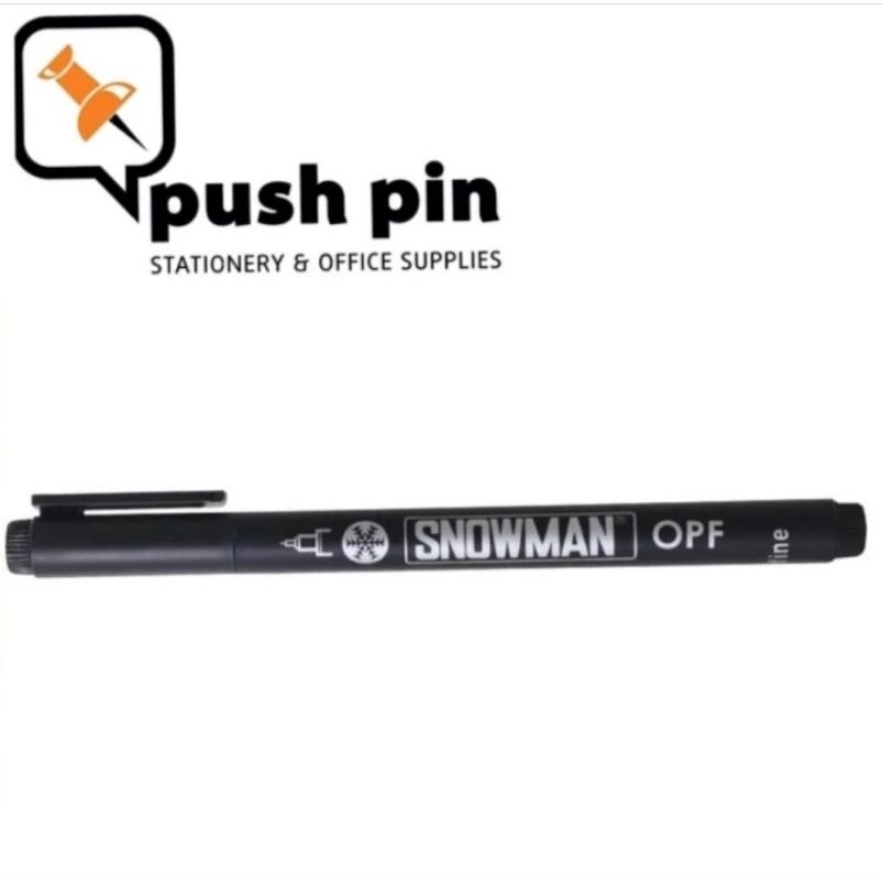 

Snowman Permanent OPF Hitam