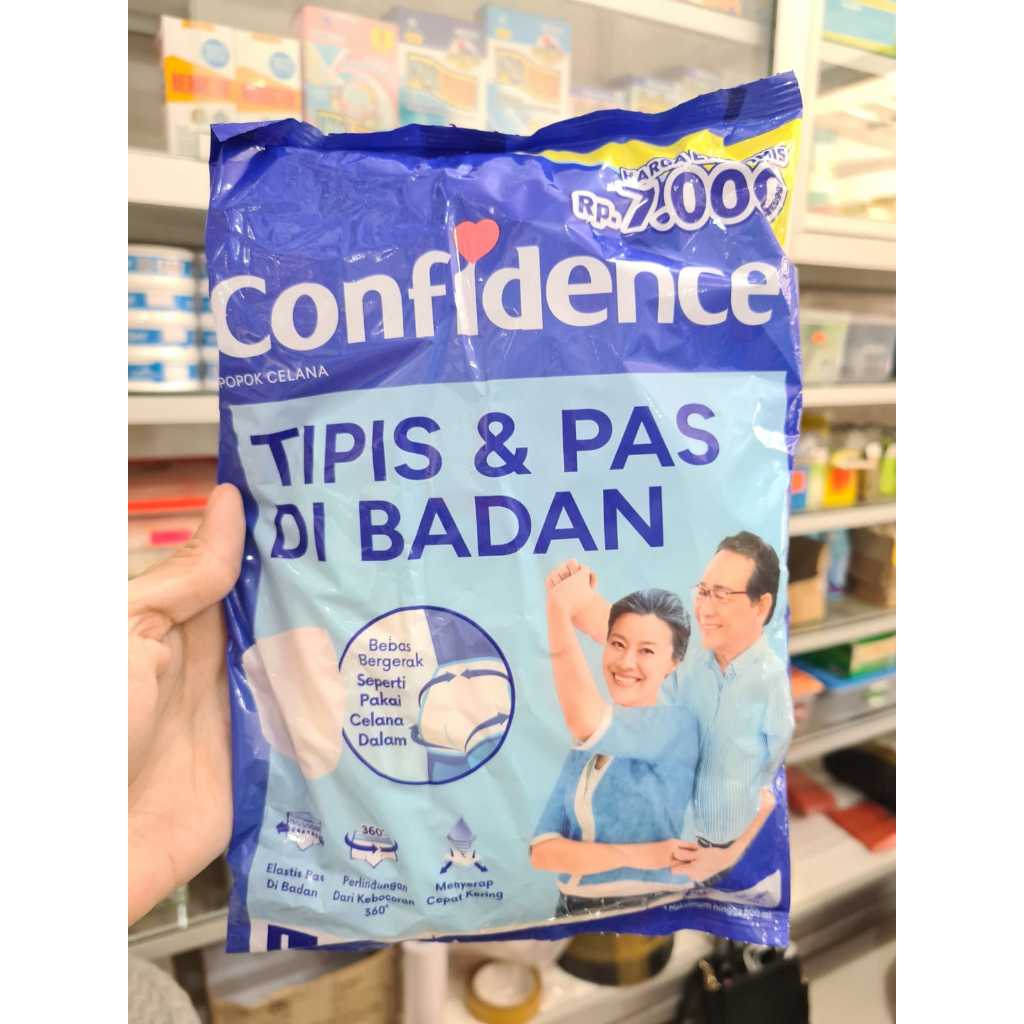 CONFIDENCE POPOK DEWASA L POPOK CELANA DIAPERS DEWASA 1 PCS