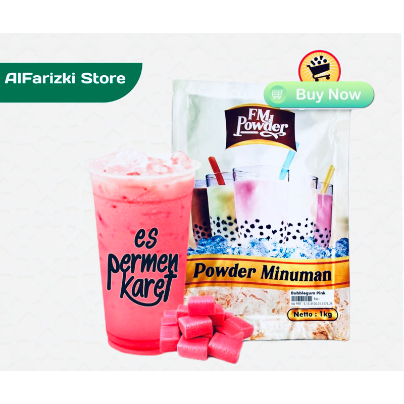 

Bubuk minuman rasa permen karet 1Kg
