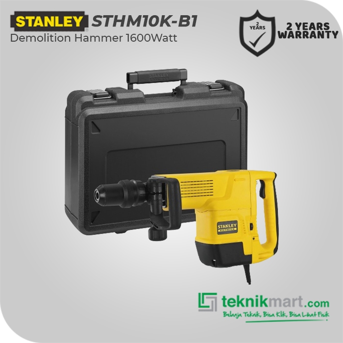 Stanley Demolition Hammer / Bor Bobok Beton 1600Watt STHM10K