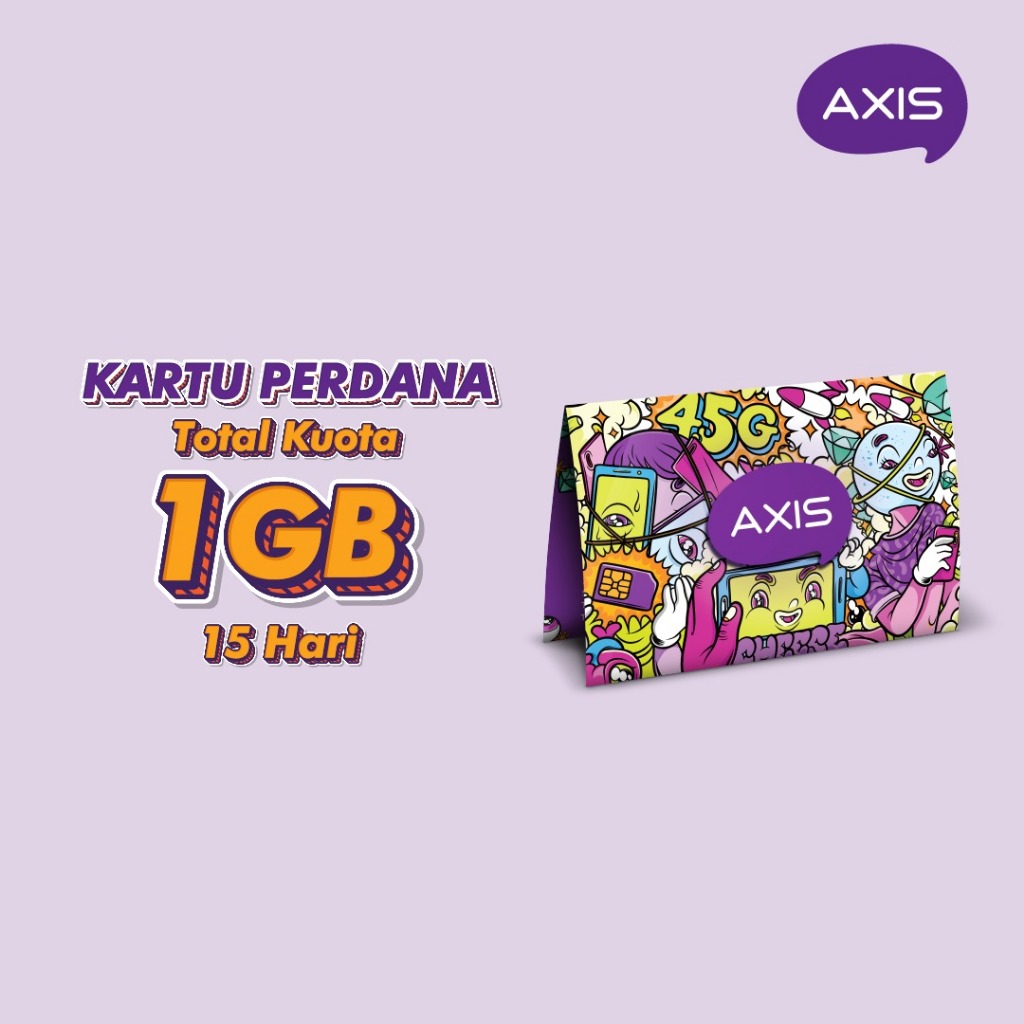 AXIS Kartu Perdana Tanpa Paket