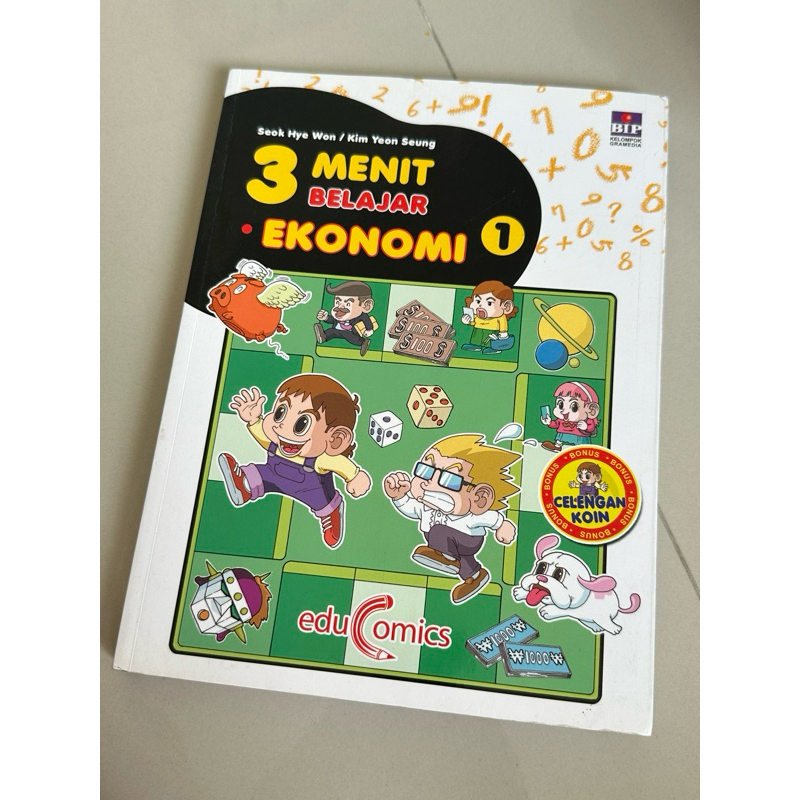 3 Menit Belajar Ekonomi Buku Komik Preloved