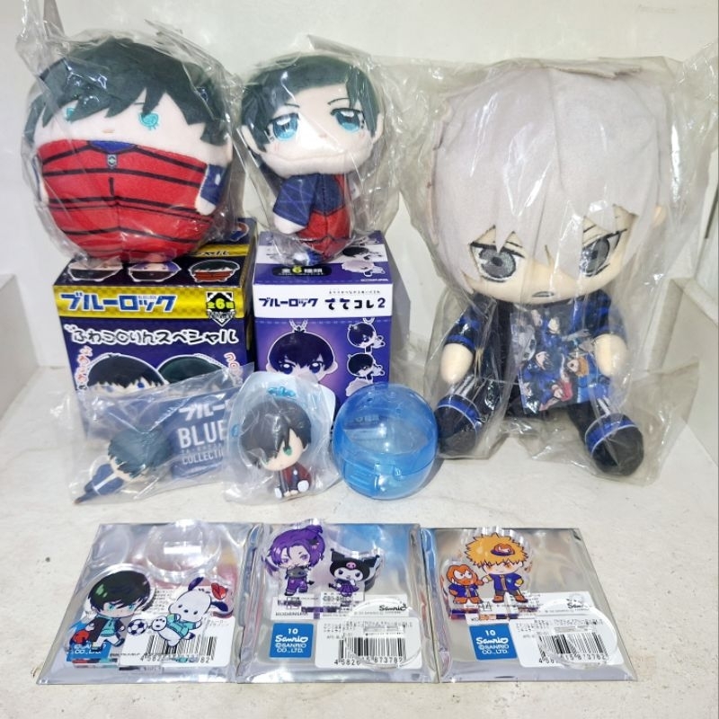 OFFICIAL MERCH BLUE LOCK HAIKYUU JUJUTSU KAISEN TOMORO - Rin Nagi Reo Kunigami Megumi Yuuji Mahito K