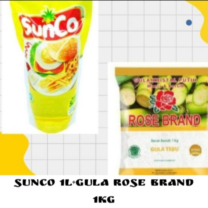 

MINYAK SUNCO 1L FREE GULA 1KG