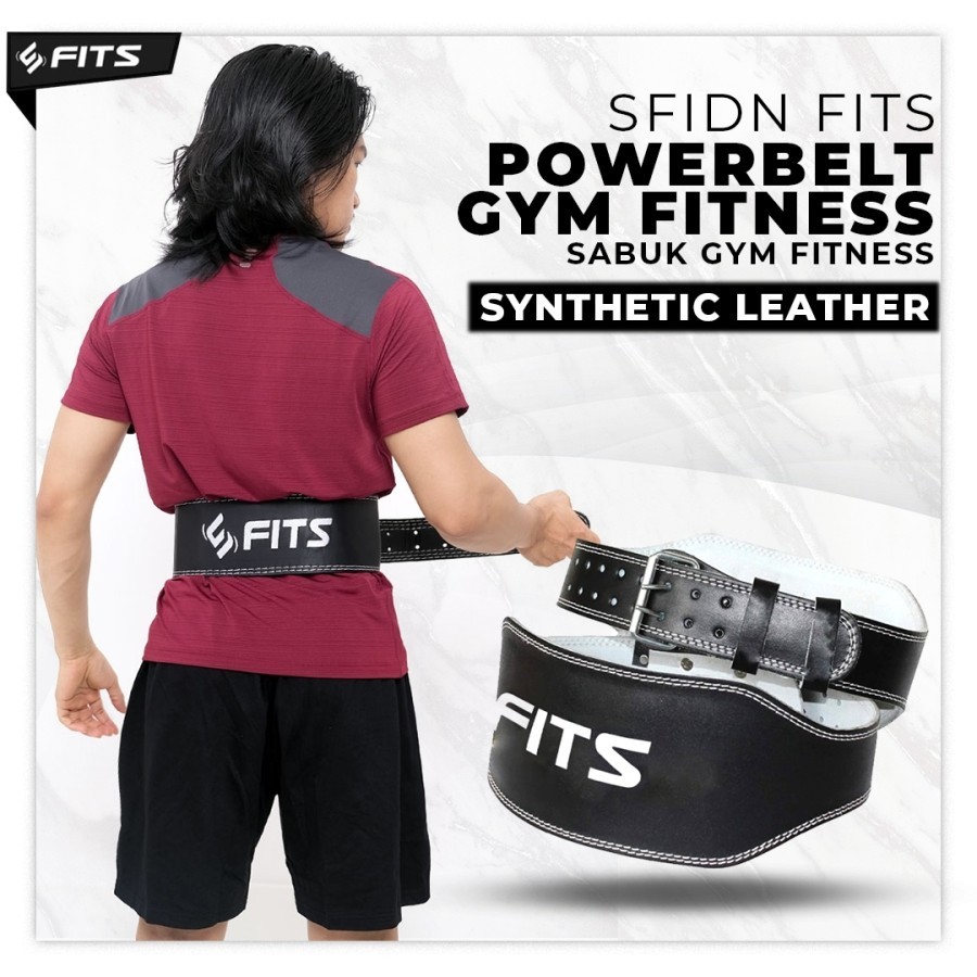 FITS Sabuk Fitnes / Sabuk Gym Fitness / Belt Gym / Belt PowerBelt Gym Fitness