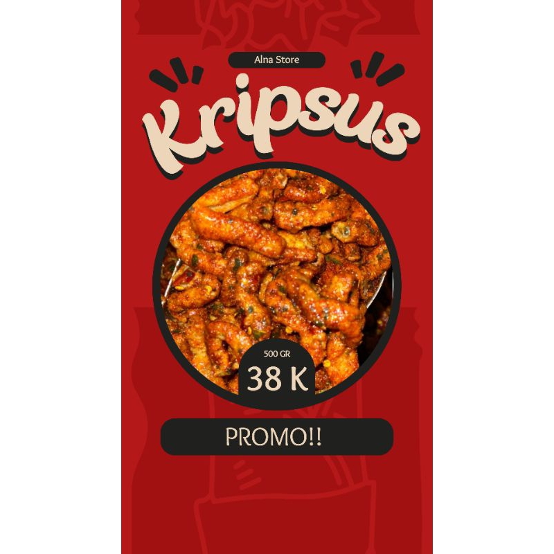 

Alna_Kripik Usus Pedas Daun Jeruk Usus Krispi Pedas Daun Jeruk 500 gr Murah