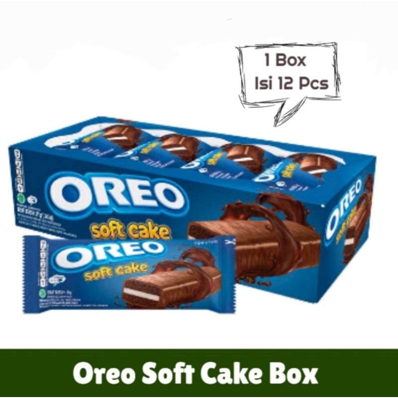 

Oreo Soft Cake isi 12 Oreo Box