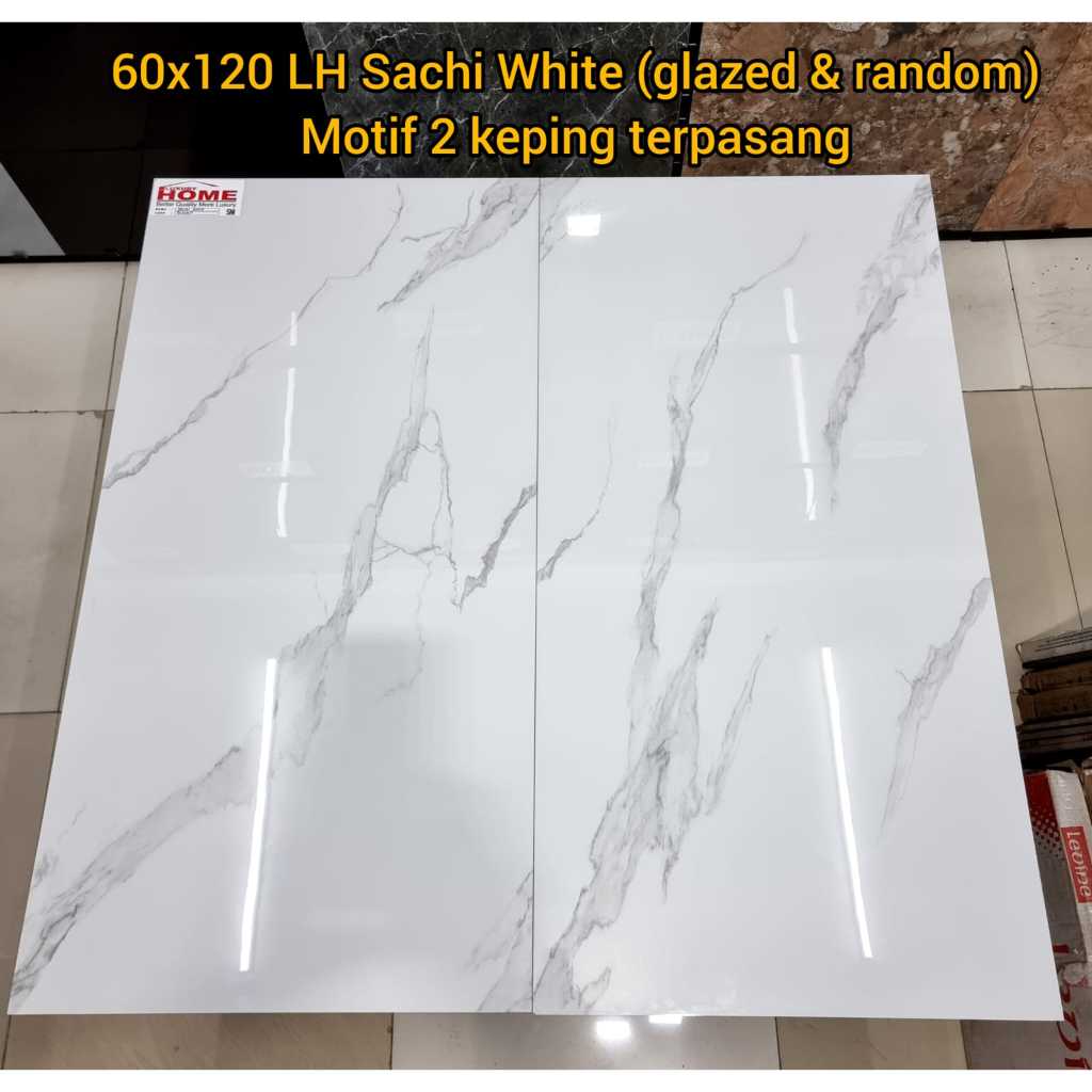 Granit Glazed Sachi White 60x120 Kilat
