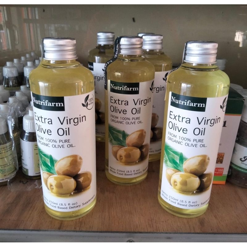 

MINYAK ZAITUN EXTRA VIRGIN NUTRIFARM EVOO 250ml Cold Pressed
