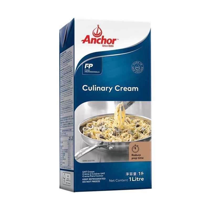 

ANCHOR CULINARY CREAM 1 LTR - CULINARY CREAM HALAL IMPORT PREMIUM