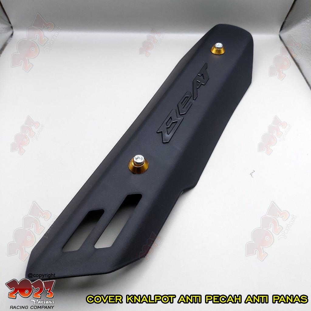 Tameng knalpot beat fi 2013-2019 Cover knalpot beat fi Tutup knalpot beat fi 2013-2019 Paket mudflap