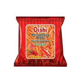 

oishi udang pedas 10gr 5pcs - oishi udang pedas - oishi rinbee stik keju