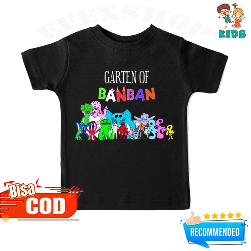 KAOS BANBAN KAOS ANAK GARTEN OF BANBAN
