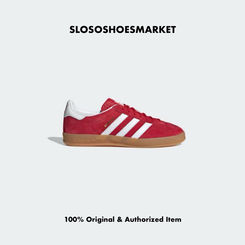 Adidas Gazelle Indoor Red Scarlet - 100% Original / RESMI