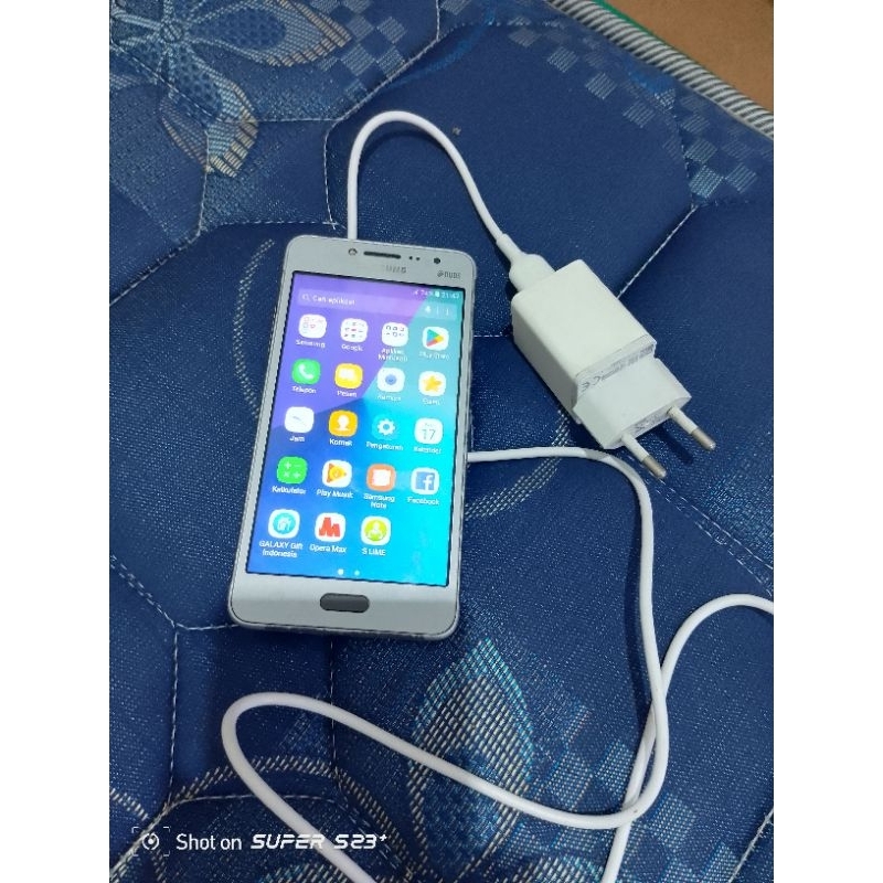 samsung j2 prem mulus no minus batre ori lcd ori