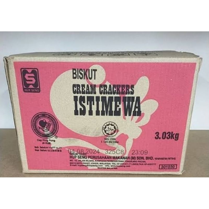 

Biskuit Biskut Gabin tawar istimewa malaysia 3 kg